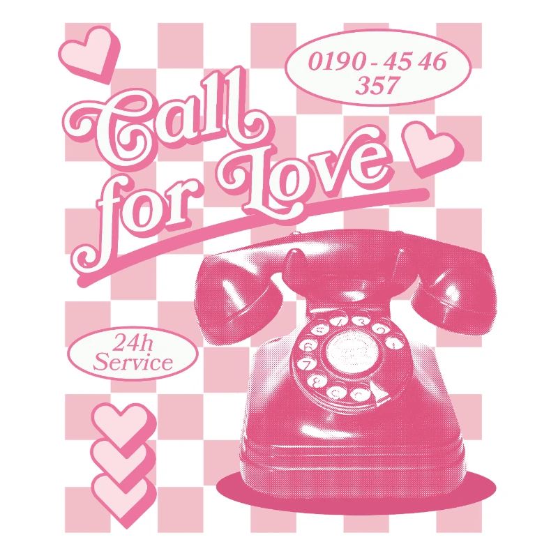 Call for Love Hotline Ästhetik