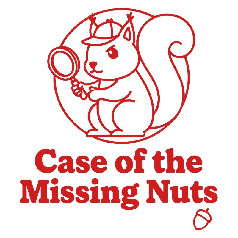Case of the Missing Nuts Squirrel