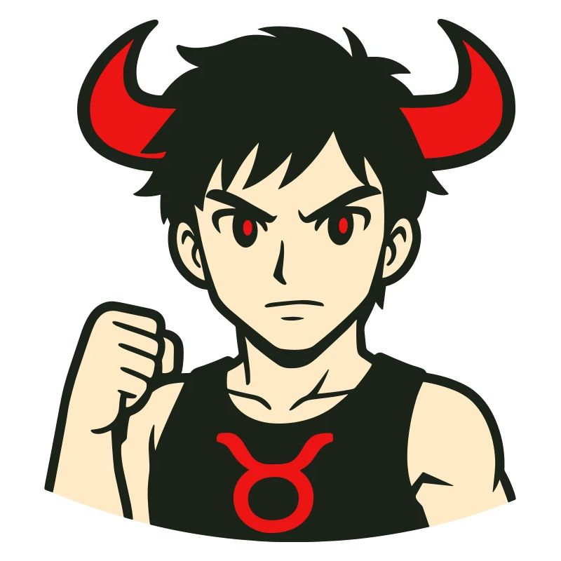 Dämon Taurus Anime Stil