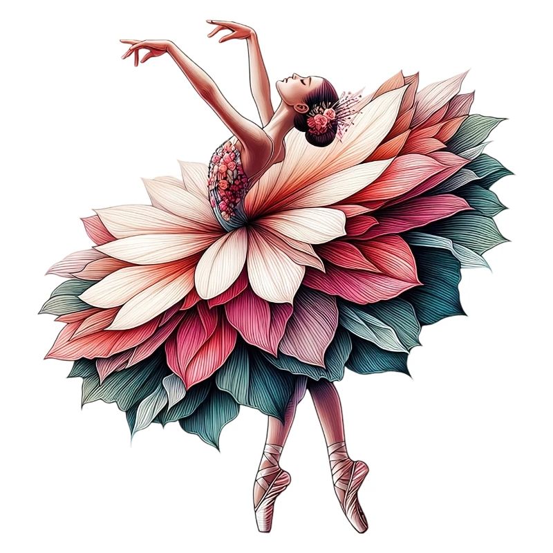 Danseuse de ballet avec tutu