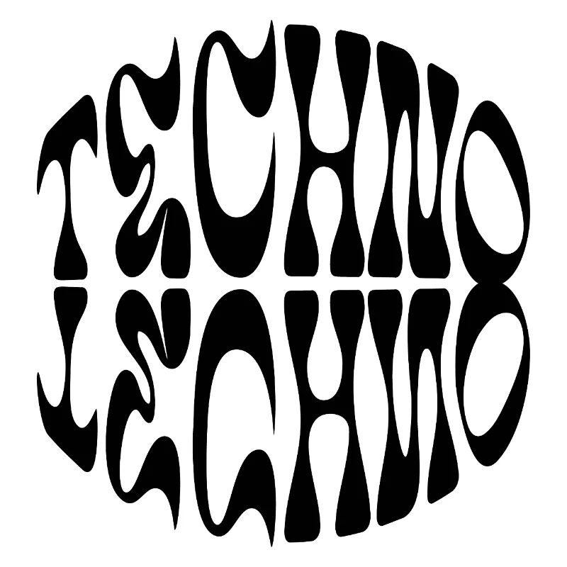 Techno Liquid Logo-Design