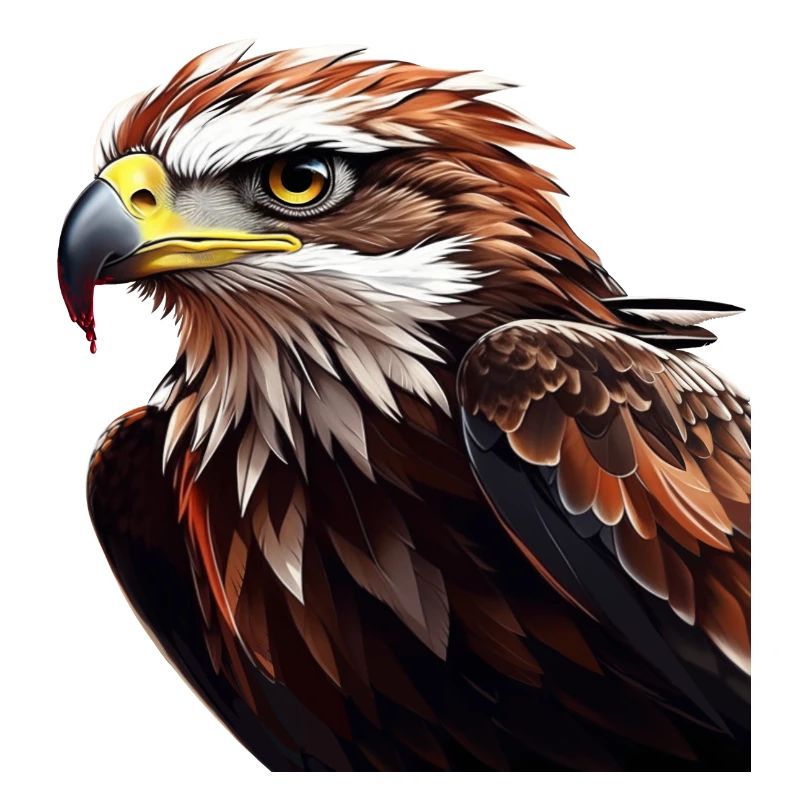 Powerful Eagle Head