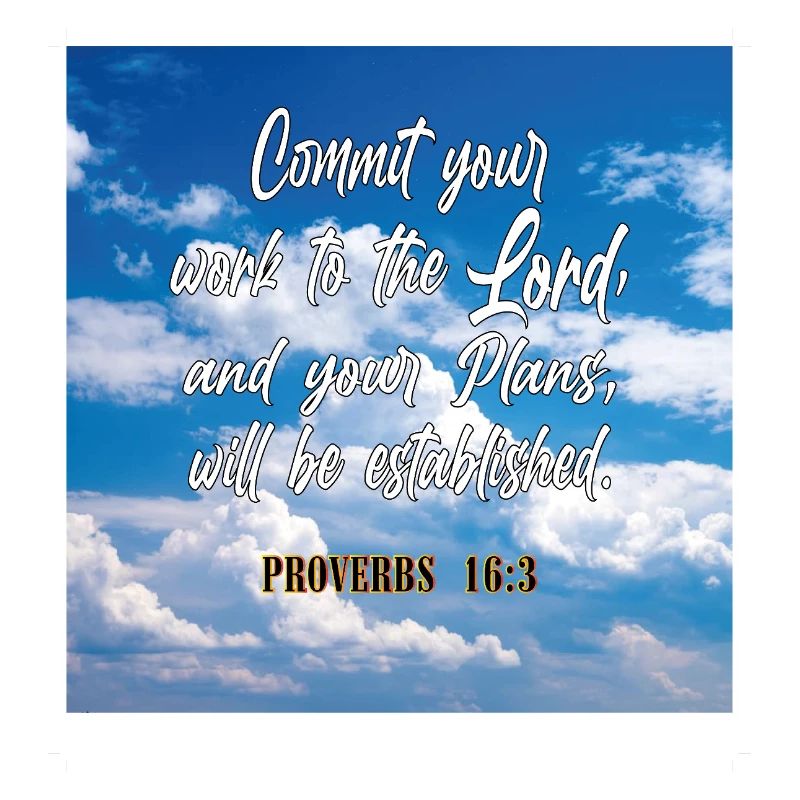 Proverbs16:3