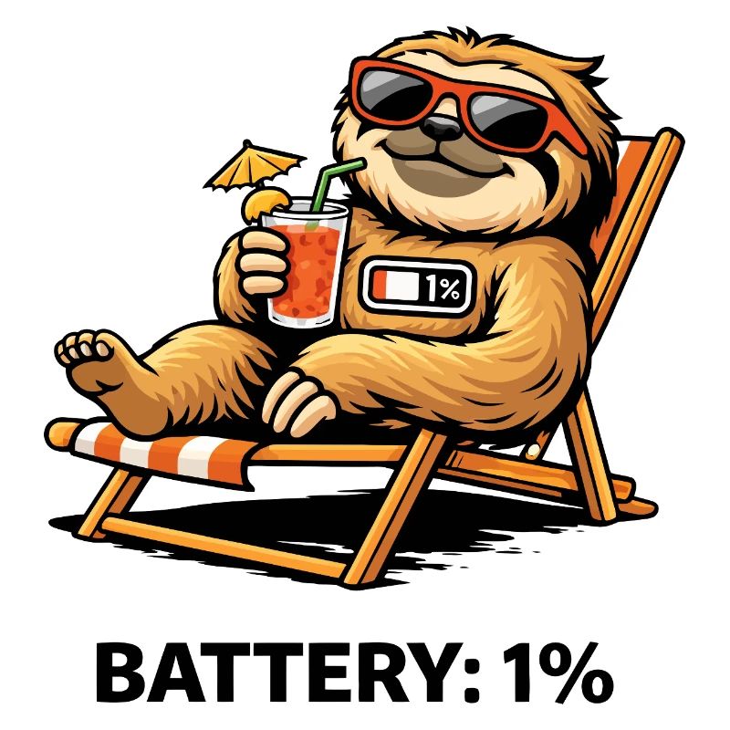 Sunny Sloth Cocktail Chill