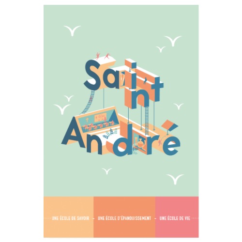 Poster Vie À Saint André 107 - Poster 20 x 30 cm