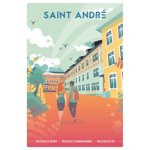 Poster Vie À Saint André 108 - Poster 20 x 30 cm