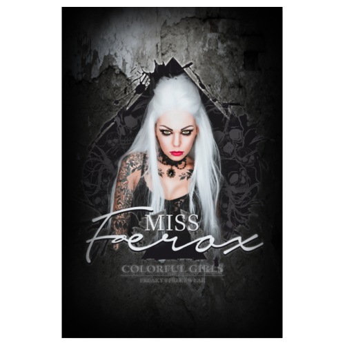 Miss Ferox - Dark spades queen - Poster 20x30 cm