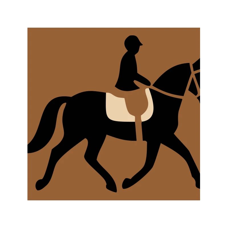 Cavalier équestre passe-temps