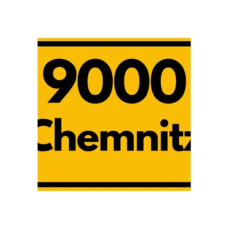 OLD POSTCODE POSTCODE RETRO 9000 CHEMNITZ GDR