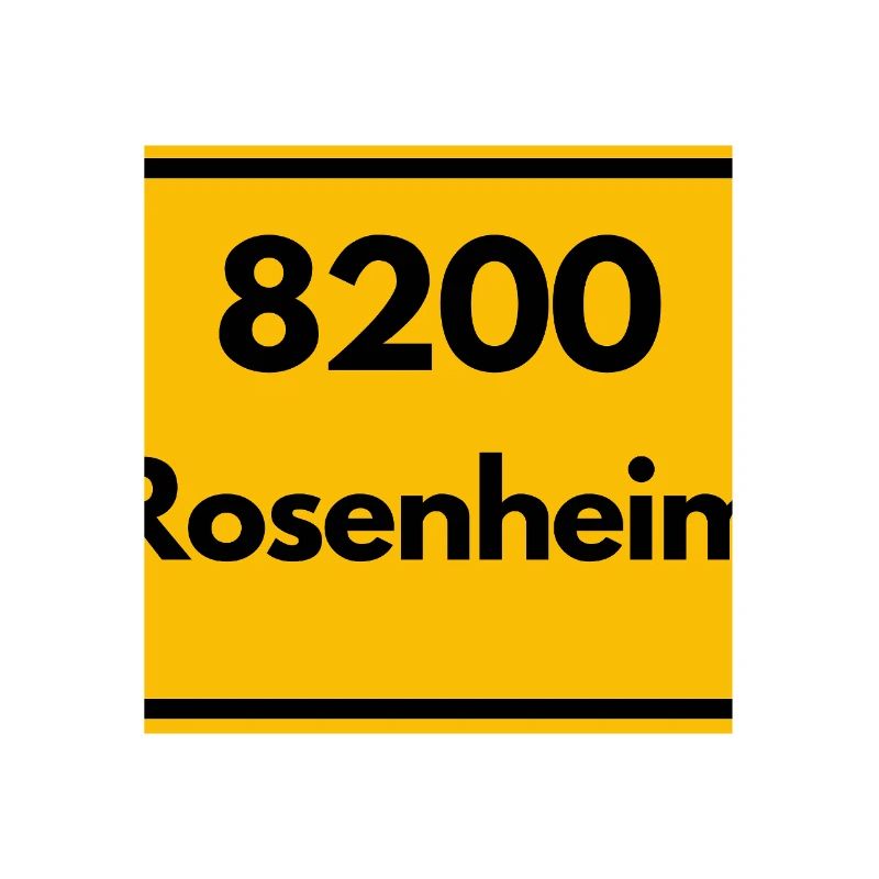 ANCIEN CODE POSTAL RETRO 8200 ROSENHEIM