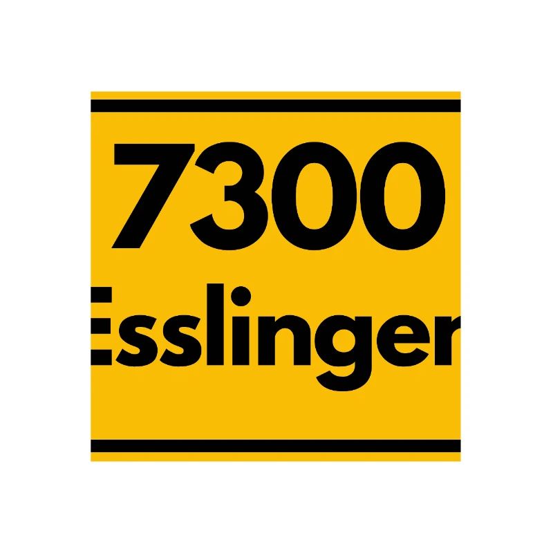 OLD POSTCODE ZIP CODE RETRO 7300 ESSLINGEN SCHABEN