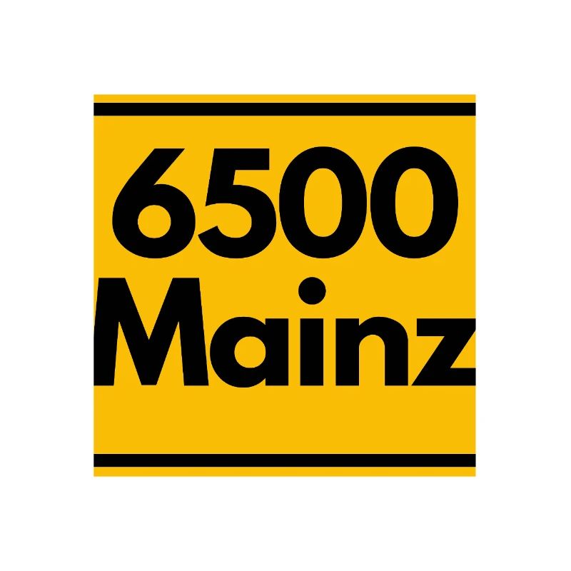 OLD POSTCODE POSTCODE RETRO 6500 MAINZ MEEENZ