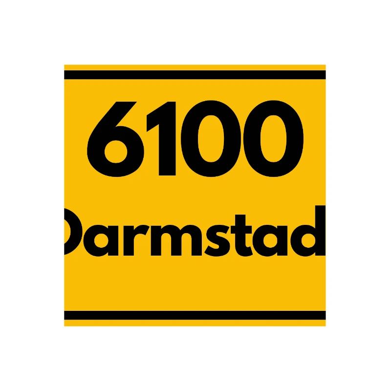 OLD POSTCODE POSTCODE RETRO 6100 DARMSTADT HESSEN