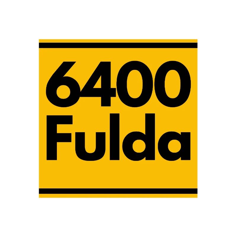 ANCIEN CODE POSTAL RETRO 6400 FULDA - HESSEN