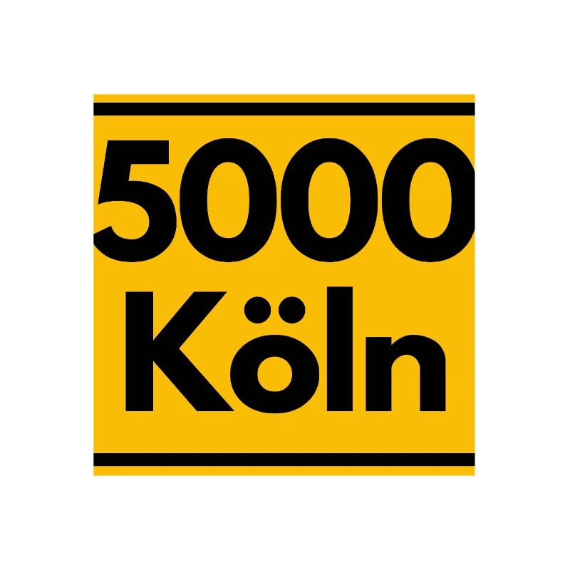 OLD POSTCODE POSTCODE RETRO 5000 COLOGNE - CATHEDRAL CITY