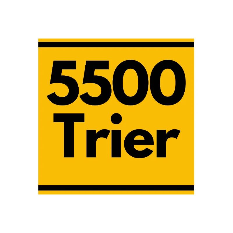 ANCIEN CODE POSTAL RÉTRO 5500 TRÈVES MOSSEL ROMA