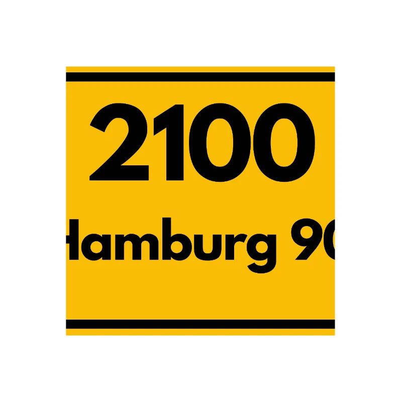 ANCIEN CODE POSTAL RETRO 2100 HAMBOURG 90 ALSTER
