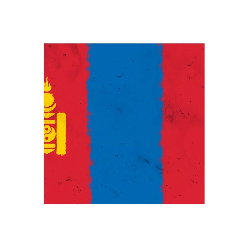 Drapeau de la Mongolie