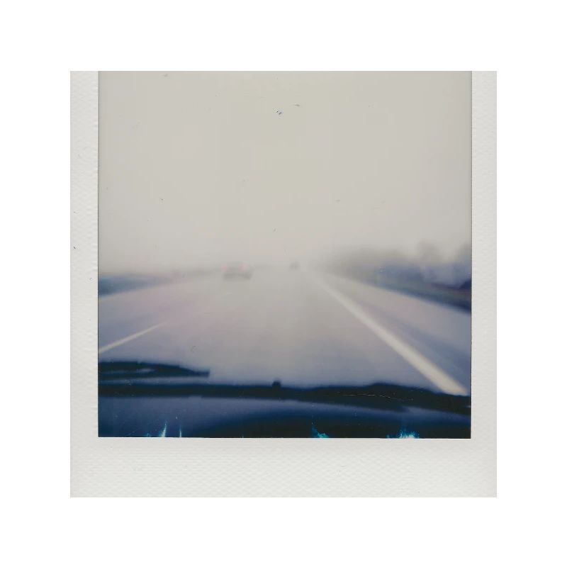 Foggy highway