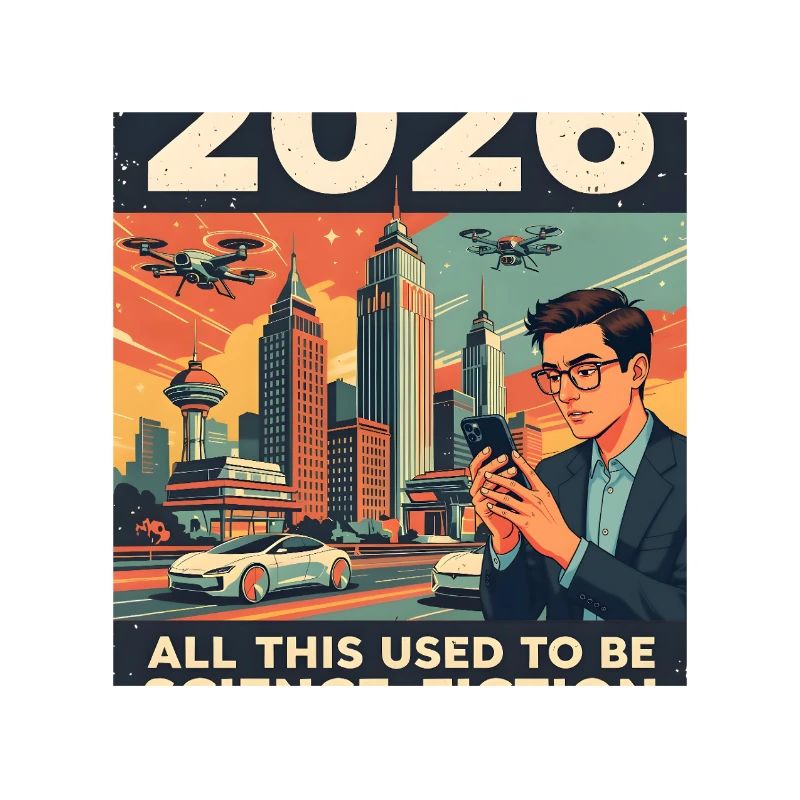 Das Jahr 2026 — klingt nach Science-Fiction, oder?