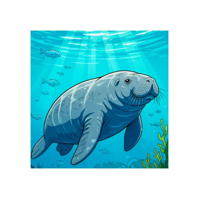 Doux géant d’eaux calmes, symbole de paix