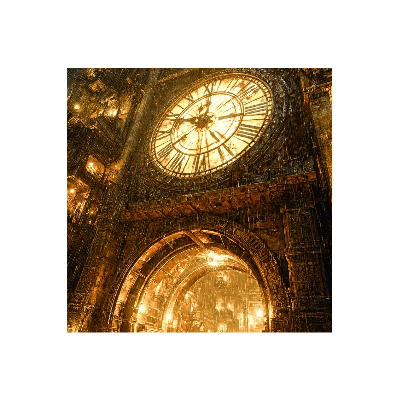 Vergoldeter Clockgate-Bogen