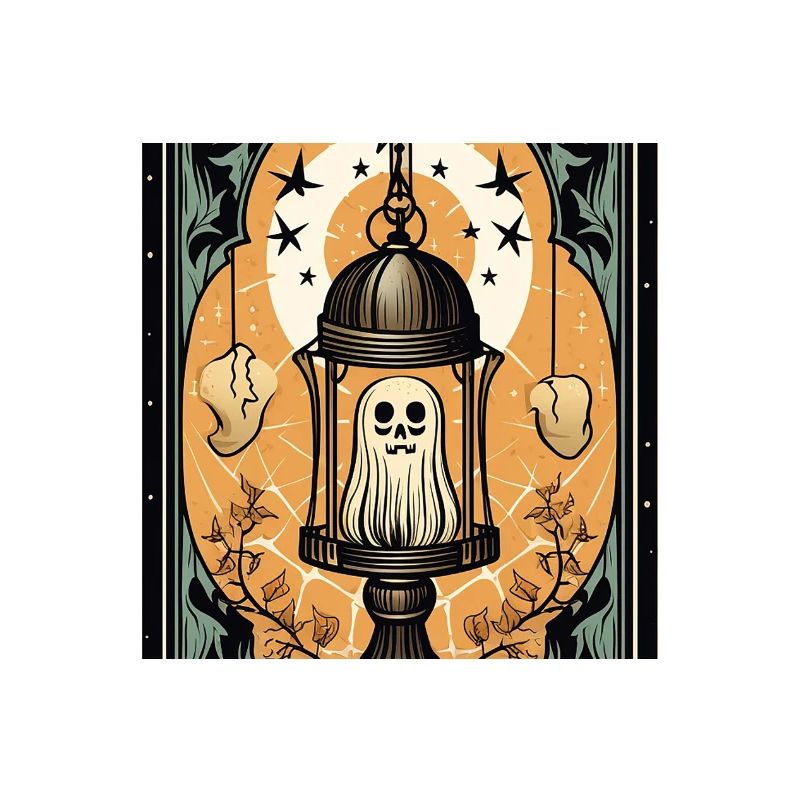 Fantôme dans une cage Cage de Tarot