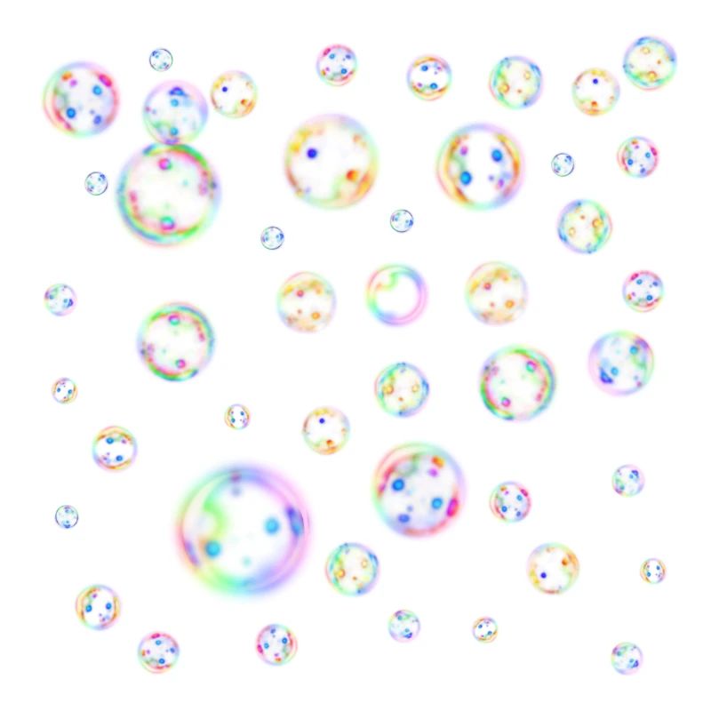 soap bubbles