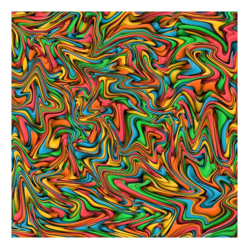 conception d’affiche colorée texture vibrante couleurs