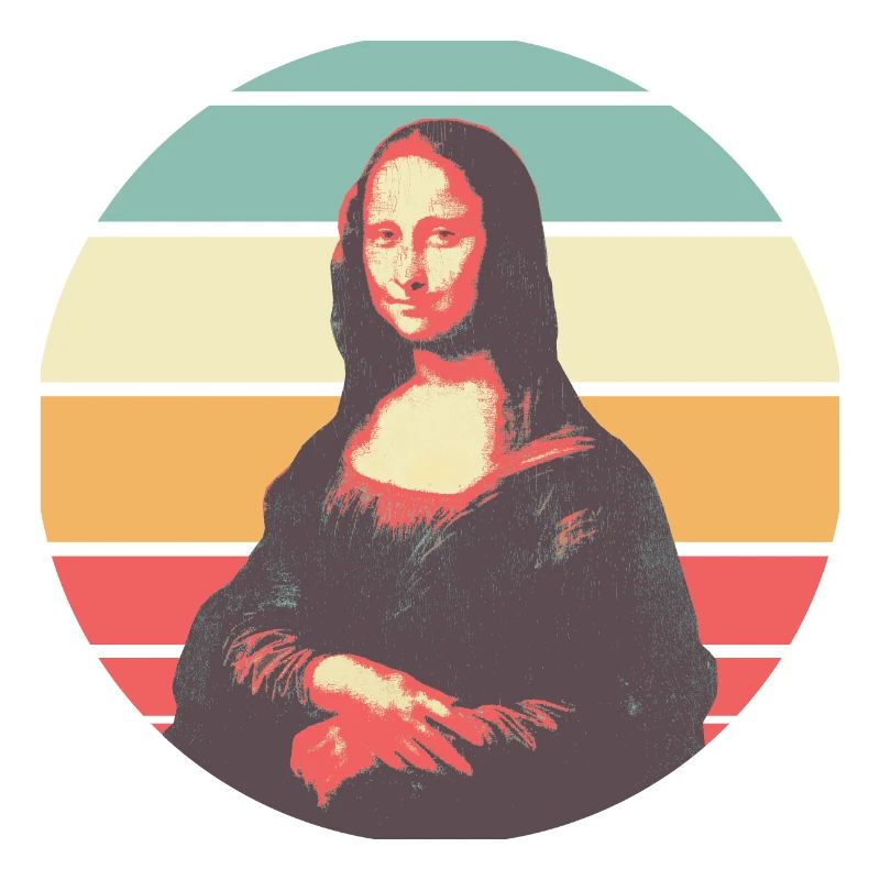 Retro Mona Lisa