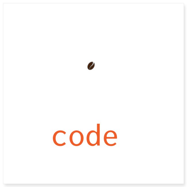 I turn coffee into code light