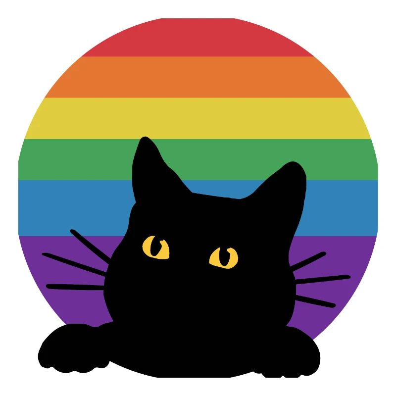 Rainbow cat