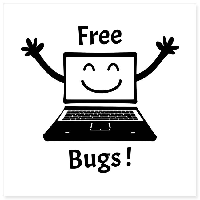 FREE BUGS ! (informatique, câlin, hug, ordinateur)