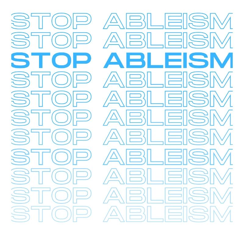Stop Ableism Support Autistics Autistic Pride