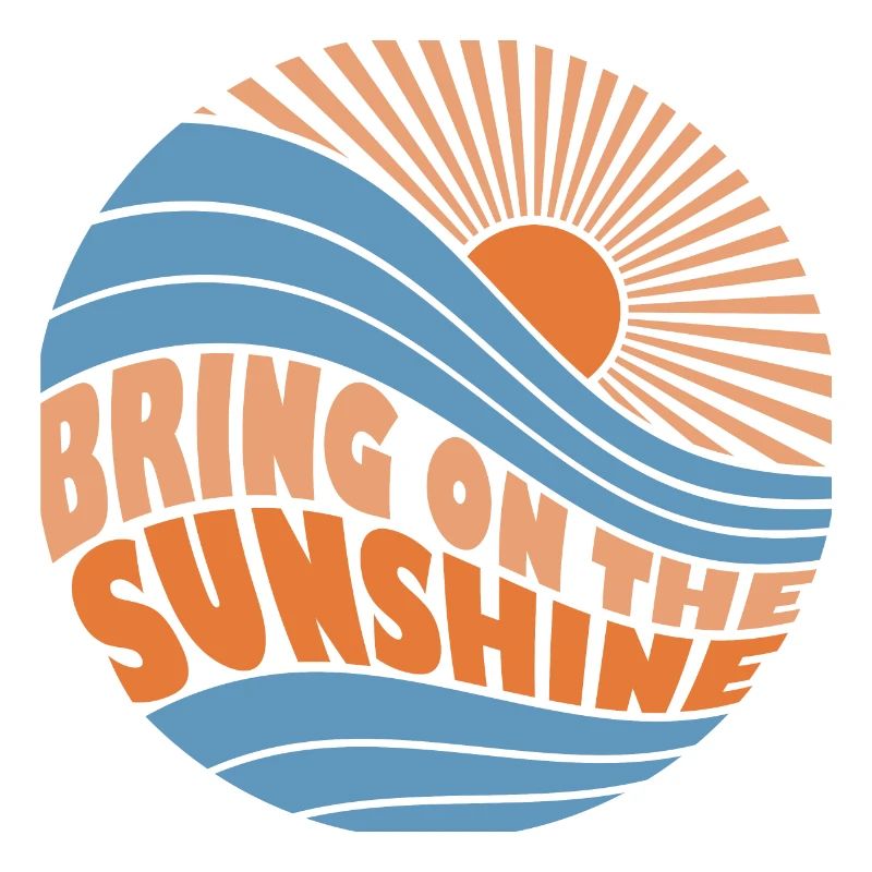 Apportez la conception de devis d’été Sunshine