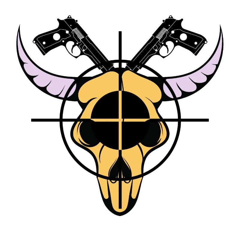 Buffalo Skull - Arme dirigée vers la cible