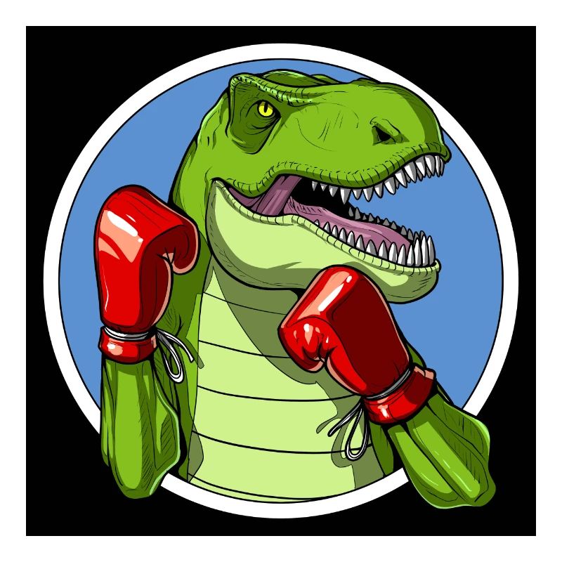 T-Rex Dinosaur Boxing