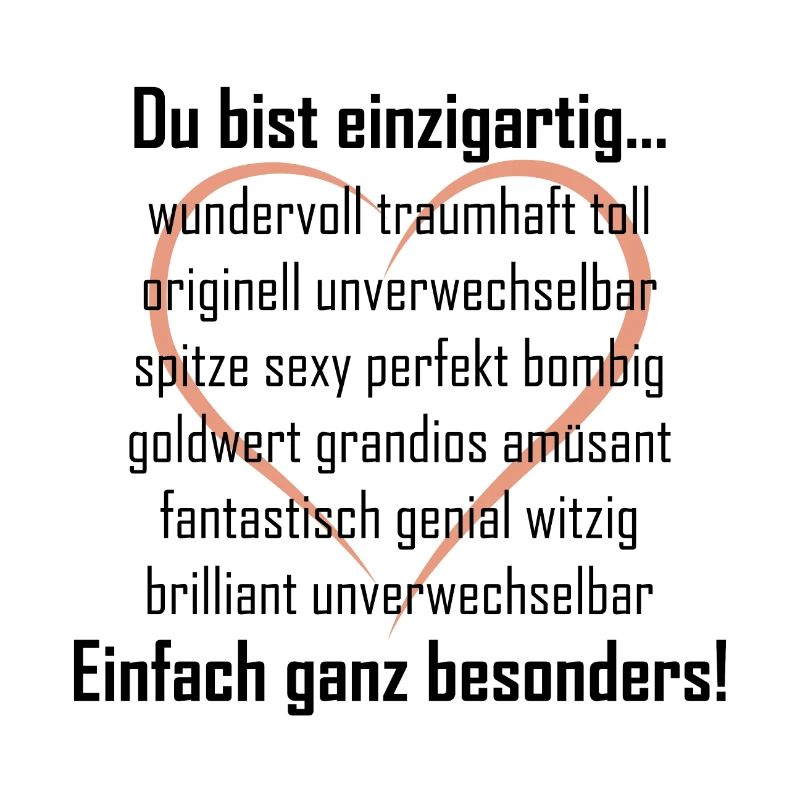 Du bist einzigartig