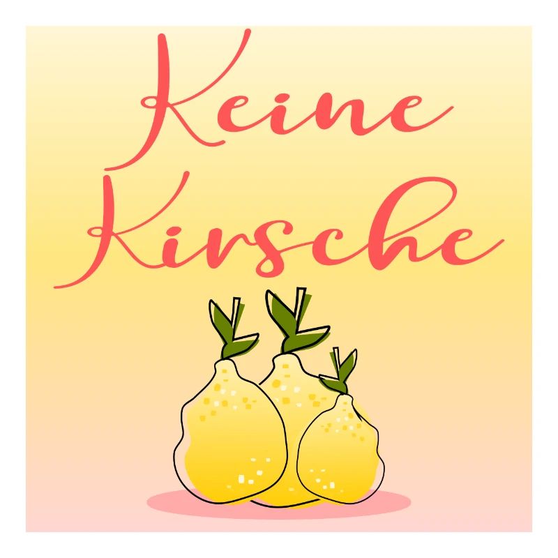 Früchte Zitronen - Kirsche