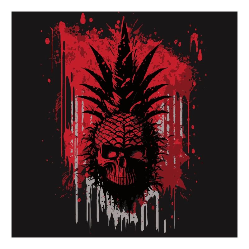 Fruit d’ananas effrayant