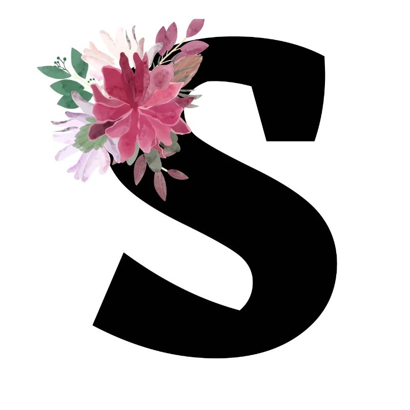 Florale Buchstaben