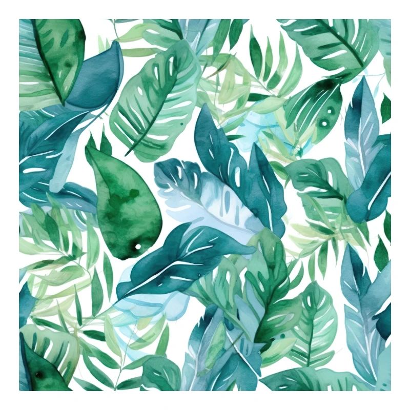 Watercolour Leaf Pattern
