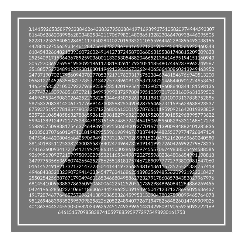 PRIME PI 1000 DIGITS AFTER DECIMAL POINT