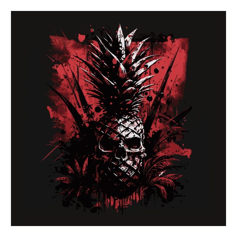 Spooky Pineapple Fruit