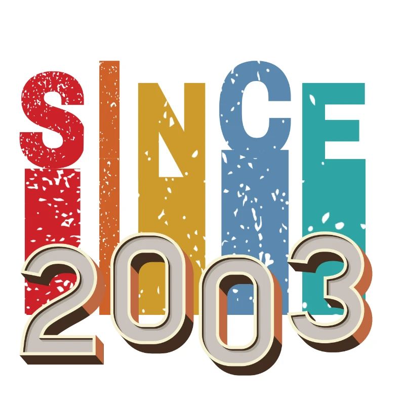 Seit 2003 retro