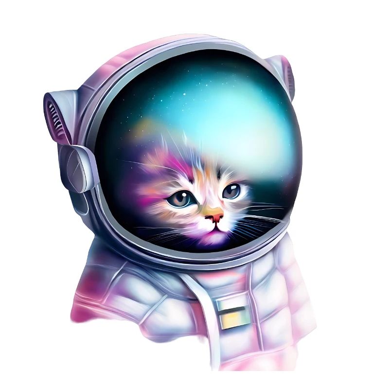 Astronaut Katze