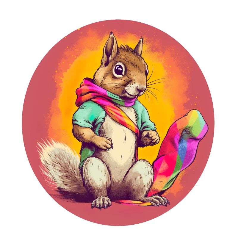 Pride LGBT Eichhörnchen