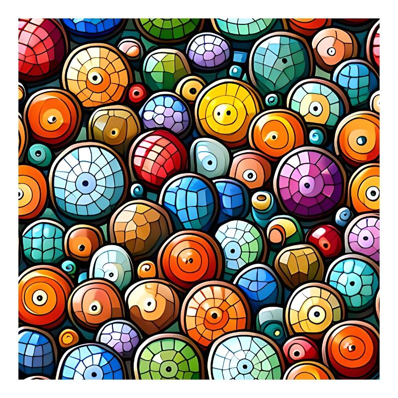 Murakami Mosaic Pattern