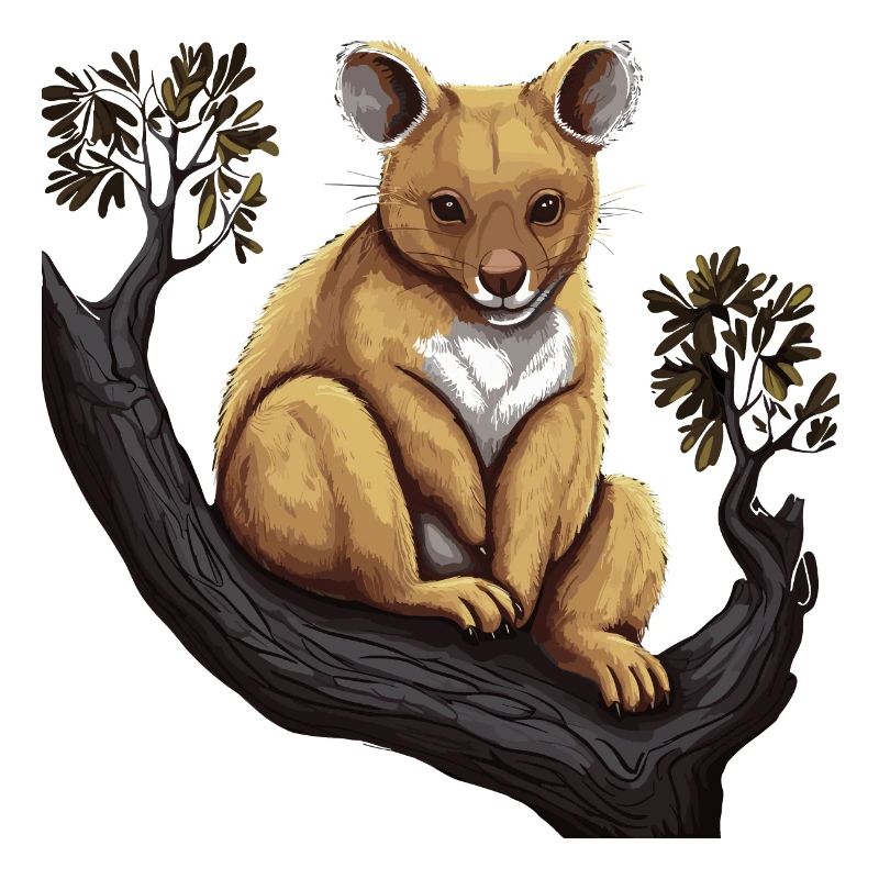 Baumkänguru Baby Känguru Beuteltier Kangaroo