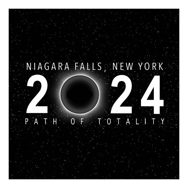 Niagarafälle New York 2024 Eclipse Souvenir Cool